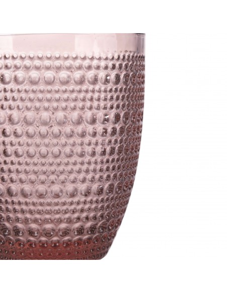 ROMA 6 BICCHIERI 325ML PASTA VETRO 6 COLORI ASSORTITI