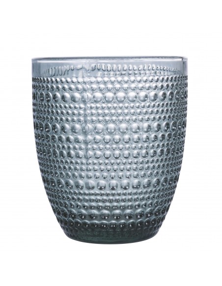 ROMA 6 BICCHIERI 325ML PASTA VETRO 6 COLORI ASSORTITI