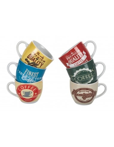 SET 6 TAZZINE CAFFE'COFFEE SHOP 6... SET 6 TAZZINE CAFFE'COFFEE SHOP 6...
