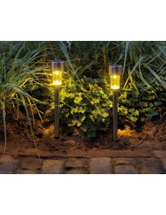 TORCIA LED SOLARE H. 24CM 2