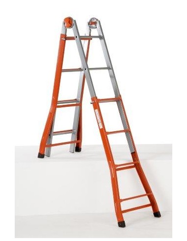 SCALA TELESCOPICA IN ACCIAIO 4+4 GR SCALA TELESCOPICA IN ACCIAIO 4+4 GR