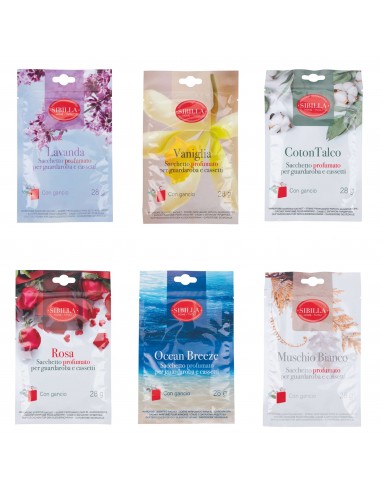 SACCHETTO PER ARMADIO 28G 6 COLORI... SACCHETTO PER ARMADIO 28G 6 COLORI...