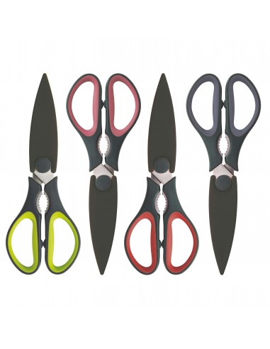 FORBICI MULTIUSO 21CM 4 COLORI ASSORTITI FORBICI MULTIUSO 21CM 4 COLORI ASSORTITI