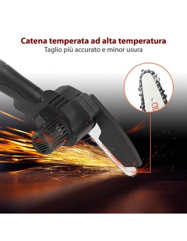 POTATORE PORTATILE CON 2 BATTERIE POTATORE PORTATILE CON 2 BATTERIE