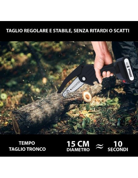 POTATORE PORTATILE CON 2 BATTERIE