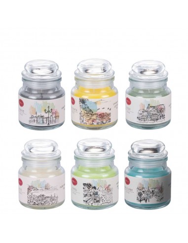 CITY CANDELA GIARA PICCOLA 6 COLORI... CITY CANDELA GIARA PICCOLA 6 COLORI...