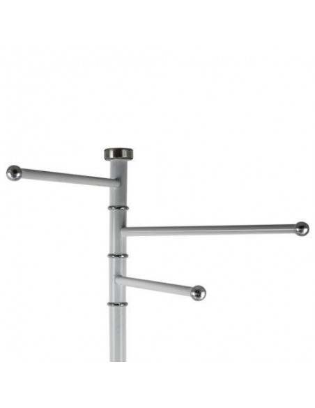 PIANTANA PORTA ASCIUGAMANI IN ACCIAIO