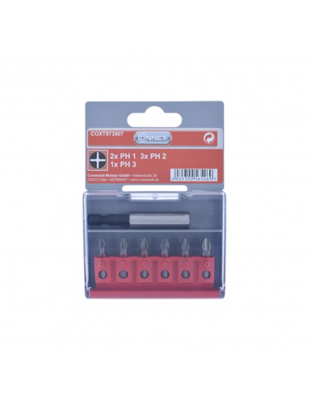 SET INSERTI PH + ADATTATORE PZ.6