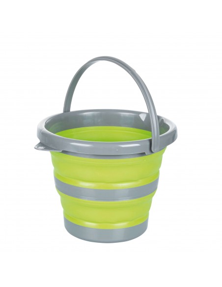 SECCHIO PIEGHEVOLE 5LT 25X20,5CM, 2 COLORI ASSORTITI