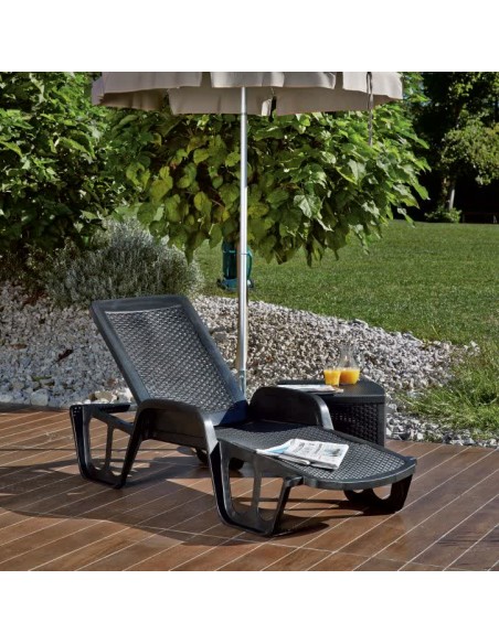 LETTINO FISSO POOL ANTRACITE