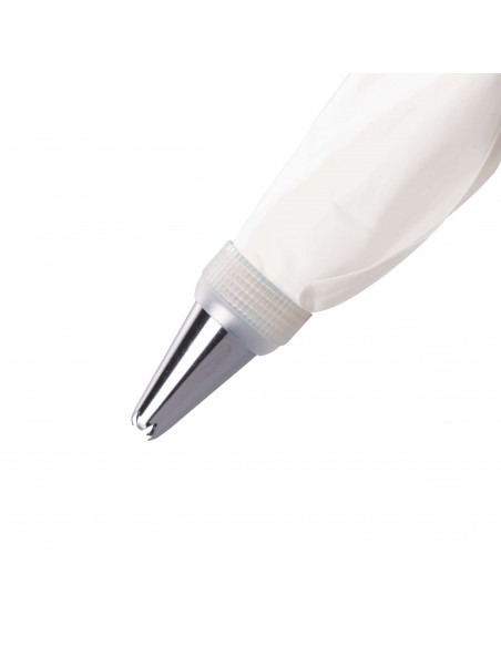 SAC A POCHE SILICONE 31CM 6 PUNTE ACCIAIO