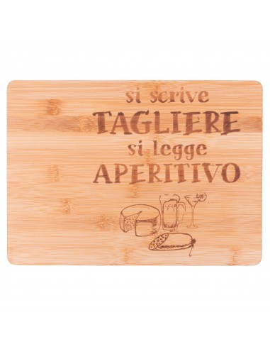TAGLIERE BAMBOO 33X24X1.5CM SI SCRIVE... TAGLIERE BAMBOO 33X24X1.5CM SI SCRIVE...