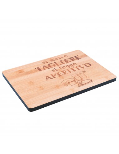 TAGLIERE BAMBOO 33X24X1.5CM SI SCRIVE... TAGLIERE BAMBOO 33X24X1.5CM SI SCRIVE...