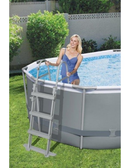 PISCINA OVALE FUORI TERRA 427X250X100