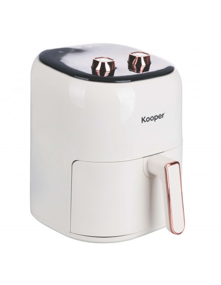 FRIGGITRICE ARIA 5,5LT 1400W AVORIO E MANOPOLE ORO