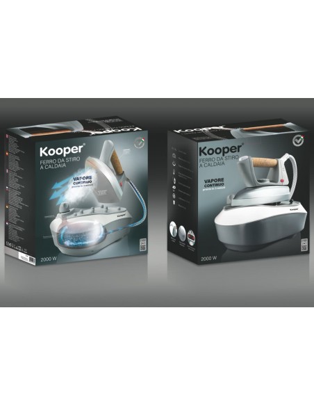 FERRO STIRO CON CALDAIA 2000W 850ML GRIGIO