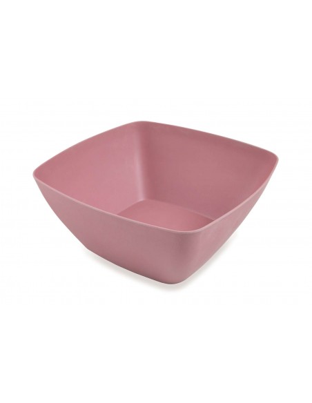 TINTA UNITA INSALATIERA QUADRATA 25X25X11,5CM 8 COLORI ASSORTITI