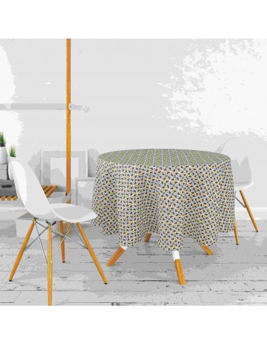 TOVAGLIA POLICOT ANNI 70  TONDA 160CM... TOVAGLIA POLICOT ANNI 70  TONDA 160CM...