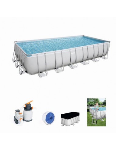 PISCINA FRAME 732X366X132 CON FILTRO... PISCINA FRAME 732X366X132 CON FILTRO...