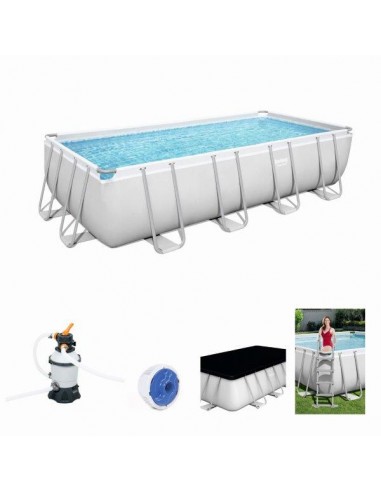 PISCINA RETTANGOLARE POWER STEEL... PISCINA RETTANGOLARE POWER STEEL...