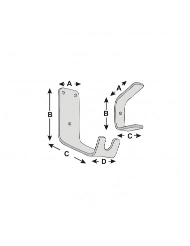 GANCI/STAFFE PER BICI- PEDALE 2PZ GANCI/STAFFE PER BICI- PEDALE 2PZ