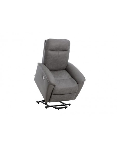 POLTRONA RELAX RECLINER ELETTRICA FANGO