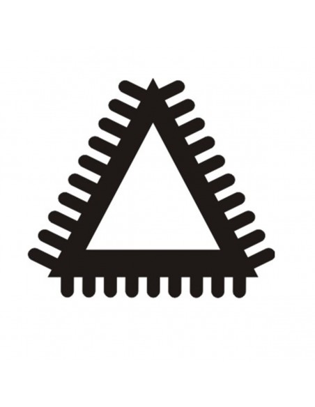 LIMA TRIANGOLARE PER SPIGOLI ACUTI TAGLIO N.2-125MM