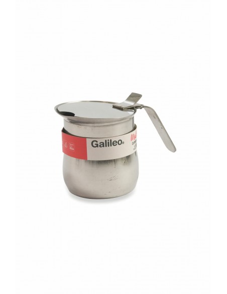 BRICCO IN ACCIAIO INOX 18/10 4TZ 480ML CON COPERCHIO