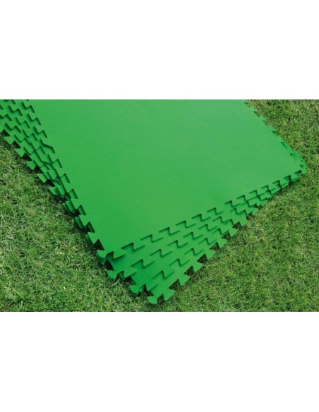 TAPPETINO BASE VERDE 81X81, 9 PEZZI