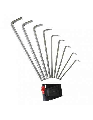 CHIAVI RESISTORX LUNGHE -  SET 9 PZ CHIAVI RESISTORX LUNGHE -  SET 9 PZ