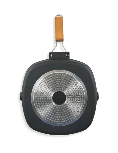 BISTECCHIERA 28X28 MANICO... BISTECCHIERA 28X28 MANICO...