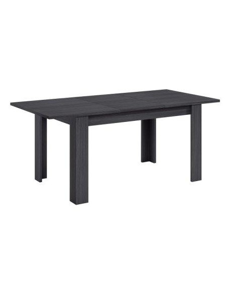 TAVOLO SALA DA PRANZO ALLUNGABILE IN MELAMINICO 90X140-190CM GRIGIO CENERE