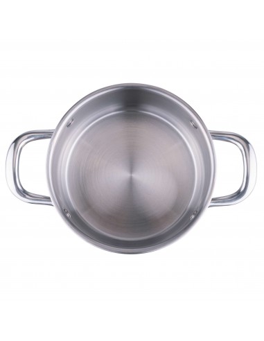 CASSERUOLA  20 ACCIAIO CON COPERCHIO CASSERUOLA  20 ACCIAIO CON COPERCHIO