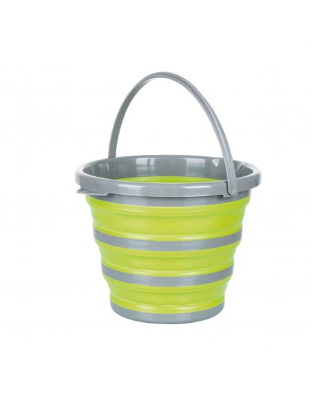 SECCHIO PIEGHEVOLE 10LT 32X24.5CM, 2 COLORI ASSORTITI