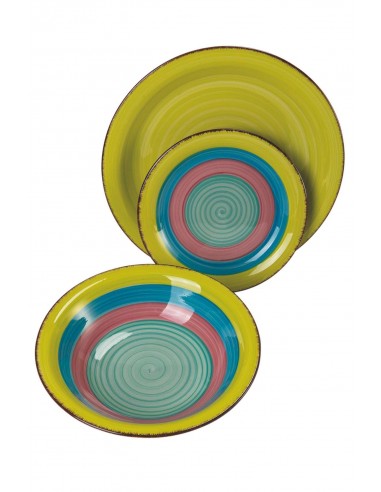 CORFU  SET TAVOLA 18 PZ