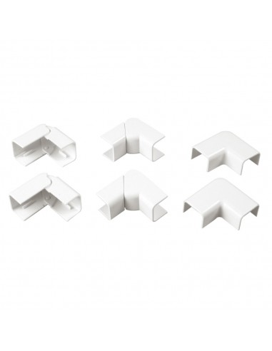 KIT ACCESSORI N1 PER CANALE 20X15MM BIANCO