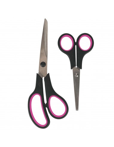 SET 2 FORBICI  6 COLORI ASSORTITI SET 2 FORBICI  6 COLORI ASSORTITI