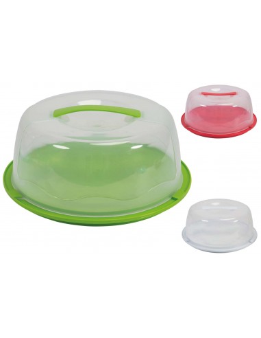 PORTA TORTA 30CM 3 COLORI ASSORTITI PORTA TORTA 30CM 3 COLORI ASSORTITI