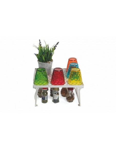 DIVISORIO PER SCAFFALE 30X28 CM PLASTICA 2 COLORI ASSORTITI