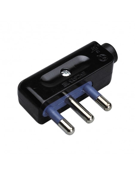 SPINA SALVASPAZIO 16A 2P+T NERO