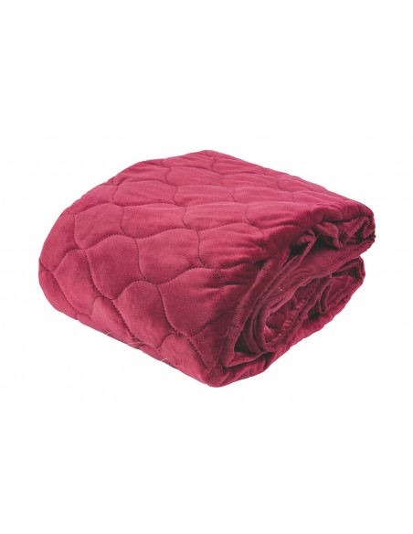 COPRIPOLTRONA EFFETTO VELLUTO 159X183CM 5 COLORI ASSORTITI