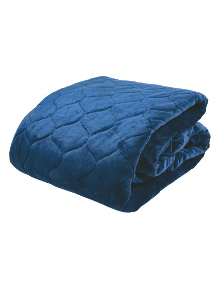 COPRIPOLTRONA EFFETTO VELLUTO 159X183CM 5 COLORI ASSORTITI