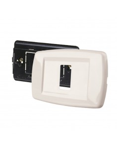PLACCA ABS 1FORO + SUPPORTO...