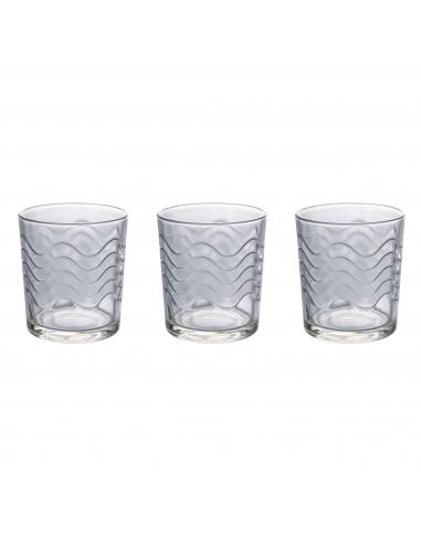 WAVE SET 3 BICCHIERI VETRO 270ML WAVE SET 3 BICCHIERI VETRO 270ML