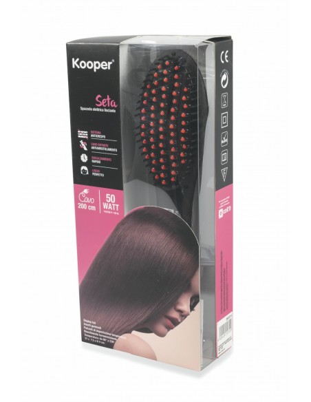 SPAZZOLA ELETTRICA 50W NERA PATTY