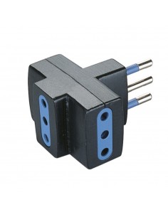 ADATTATORE TRIPLO S10-P10 2P+T