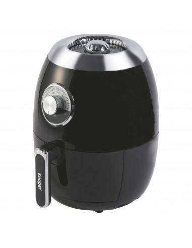 FRIGGITRICE ARIA 1350W NERA E SILVER FRIGGITRICE ARIA 1350W NERA E SILVER