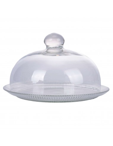 PIATTO TORTA CON CAMPANA 30 CM SET 2 PZ PIATTO TORTA CON CAMPANA 30 CM SET 2 PZ