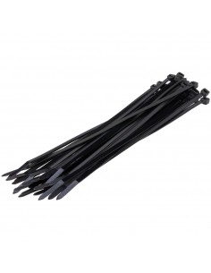 25 FASCETTE 3.6X140 MM NERO