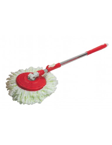 SUPER MOP ROSSO 120CM CESTELLO IN... SUPER MOP ROSSO 120CM CESTELLO IN...